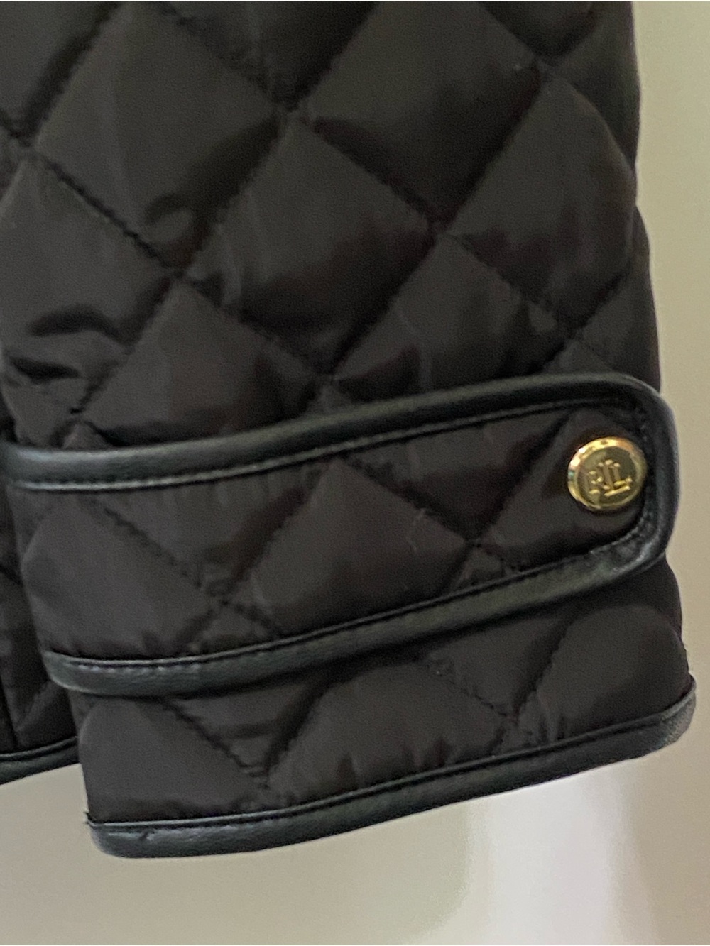 Ralph Lauren Crest-Patch Quilted Funnelneck Jacket - Picture 4 of 8